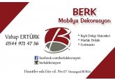 Berk Mobilya Dekorasyon